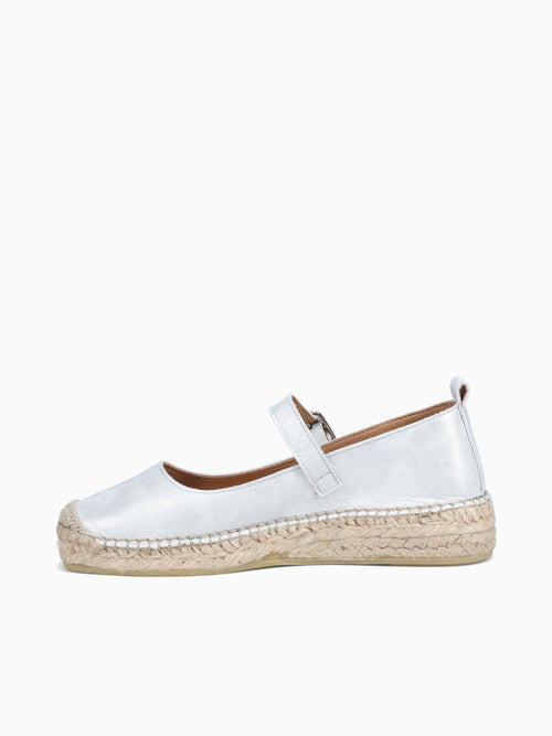 Ainora Beyaz Tucan Leather Silver / 36 / M