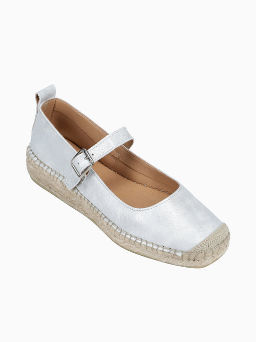 Ainora Beyaz Tucan Leather Silver / 36 / M