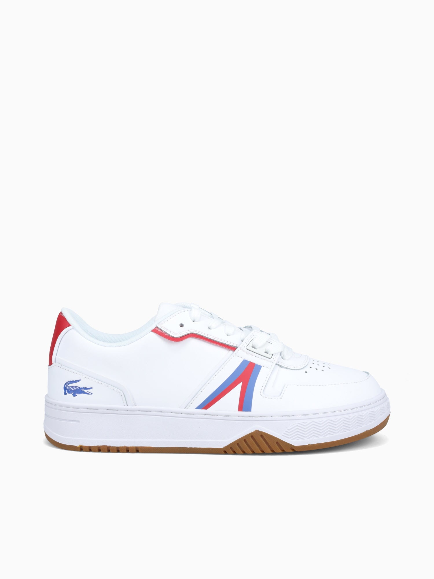 L001 124 9 White Red Blu leather White Multi / 7 / M