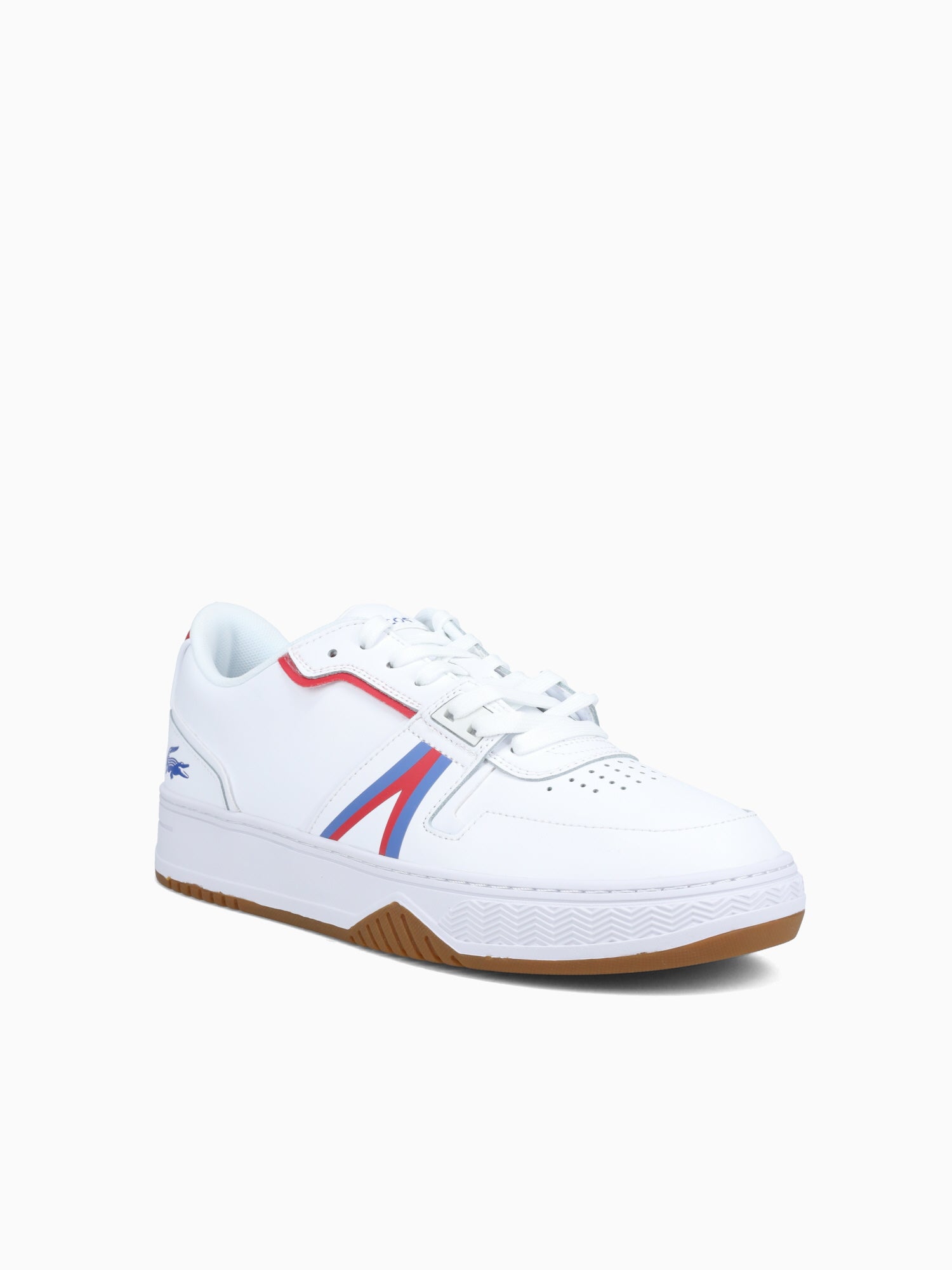 L001 124 9 White Red Blu leather White Multi / 7 / M