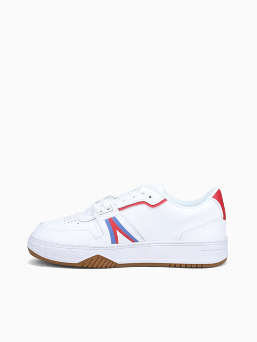 L001 124 9 White Red Blu leather White Multi / 7 / M