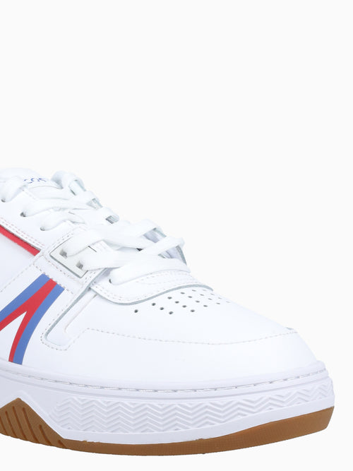 L001 124 9 White Red Blu leather White Multi / 7 / M