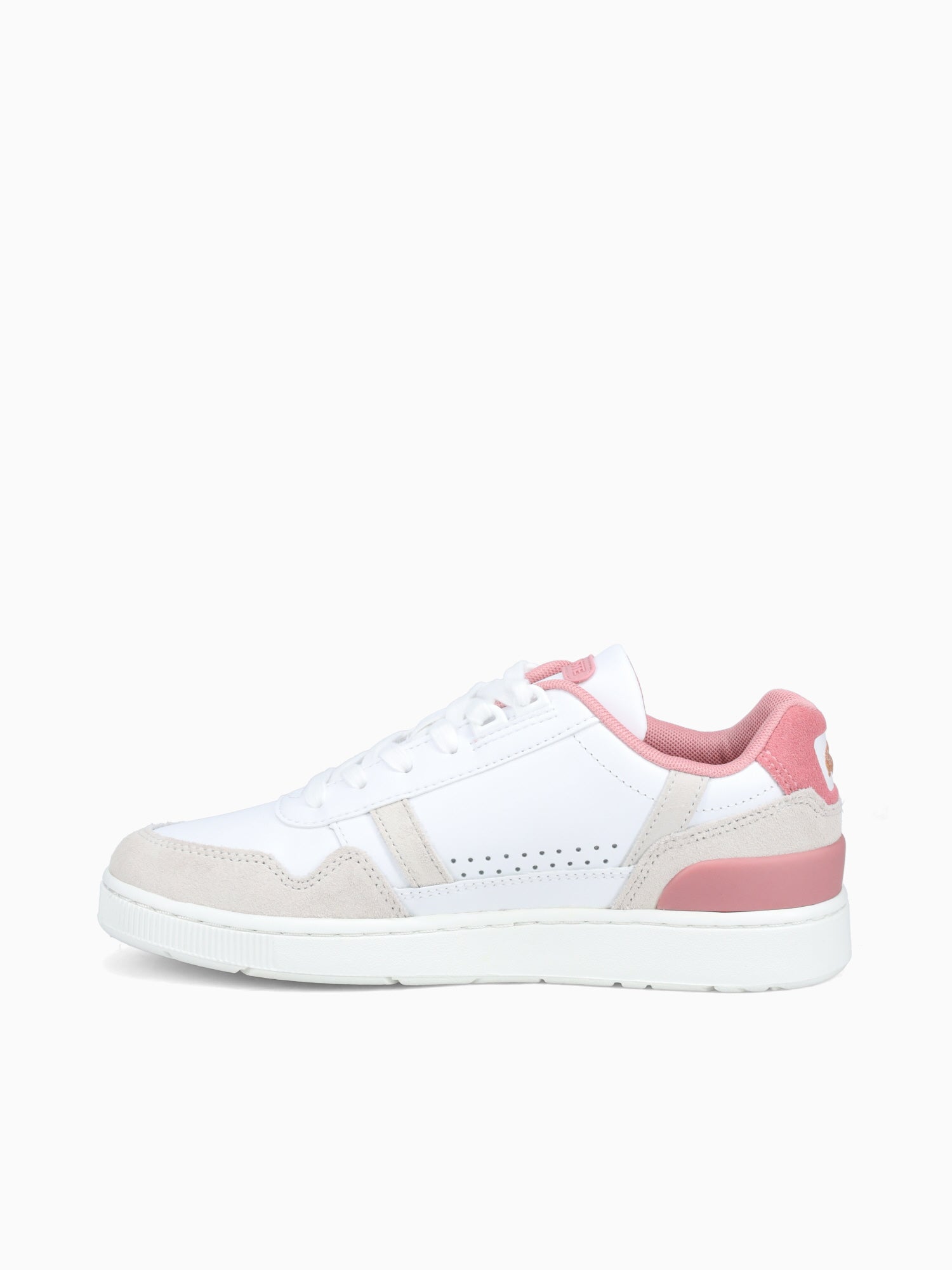Tclip 124 6 White Lt pink leather Pink / 5 / M