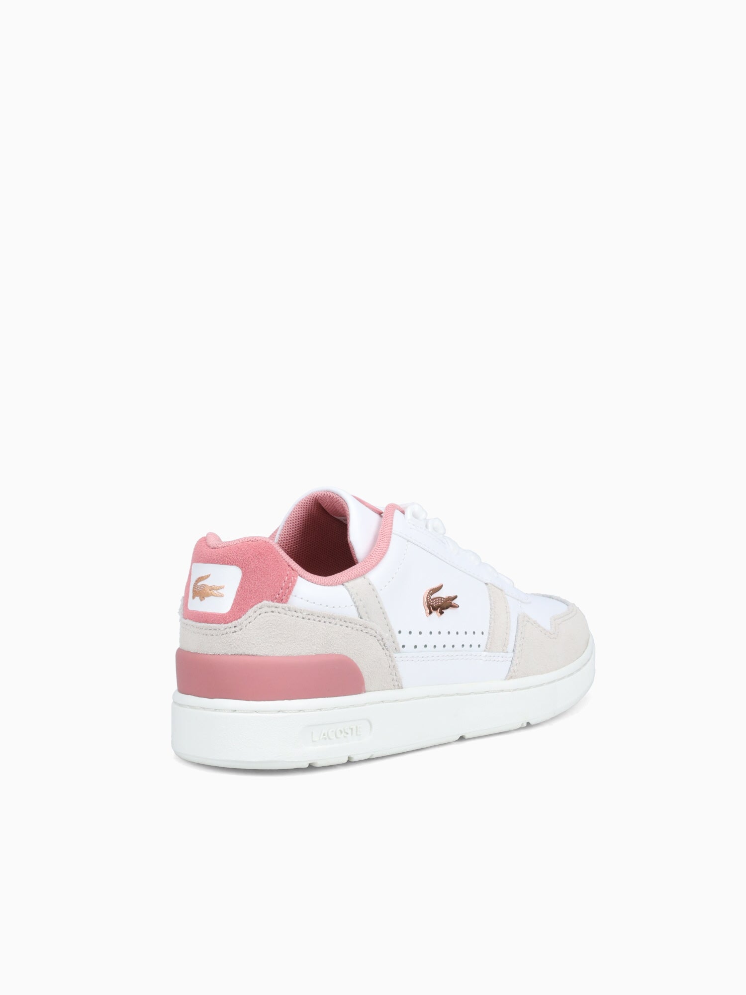 Tclip 124 6 White Lt pink leather Pink / 5 / M