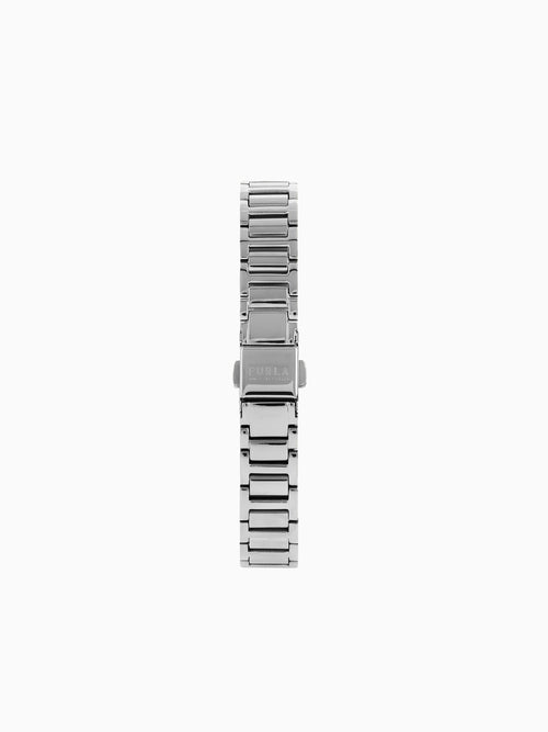 Furla Icon Shape Round Case 29.5 Mm Arge Silver