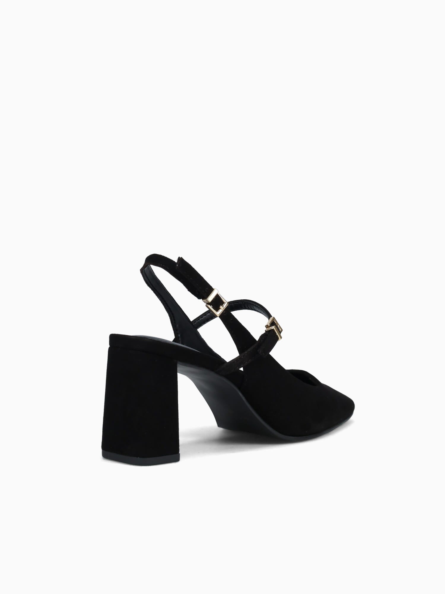 Frances Black Suede Black / 5 / M