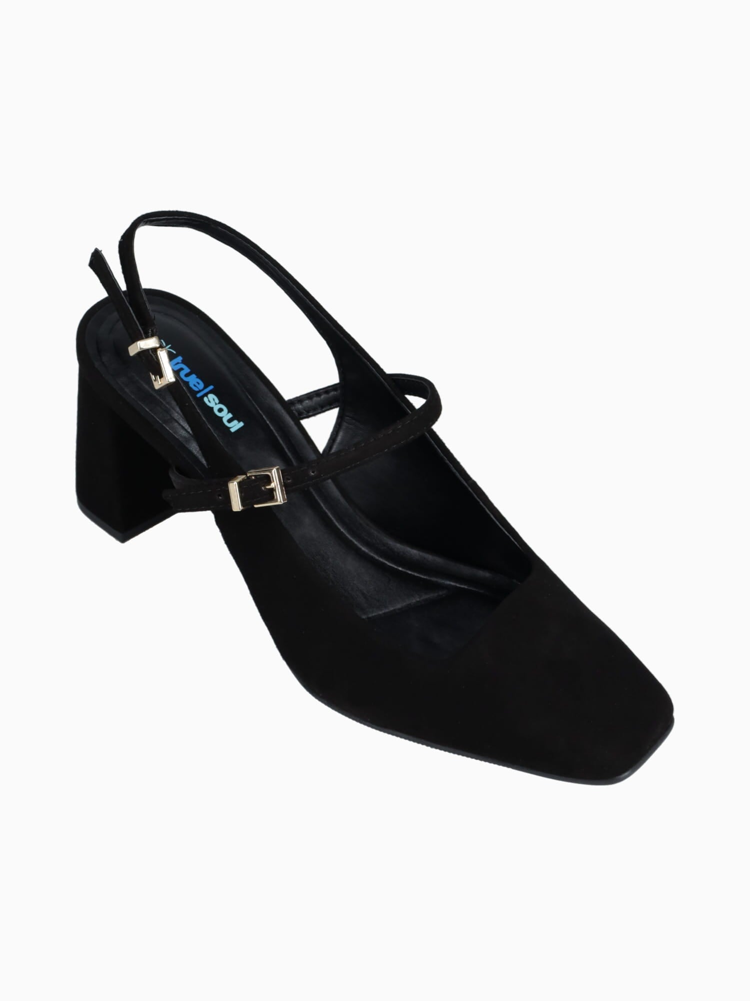 Frances Black Suede Black / 5 / M
