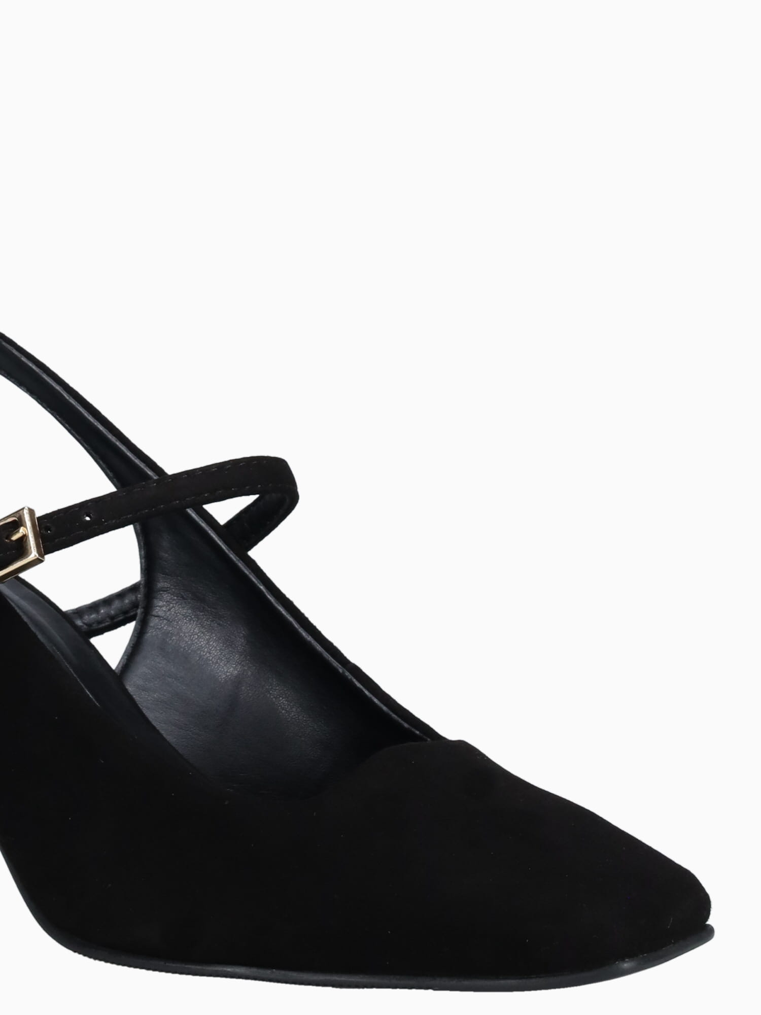 Frances Black Suede Black / 5 / M