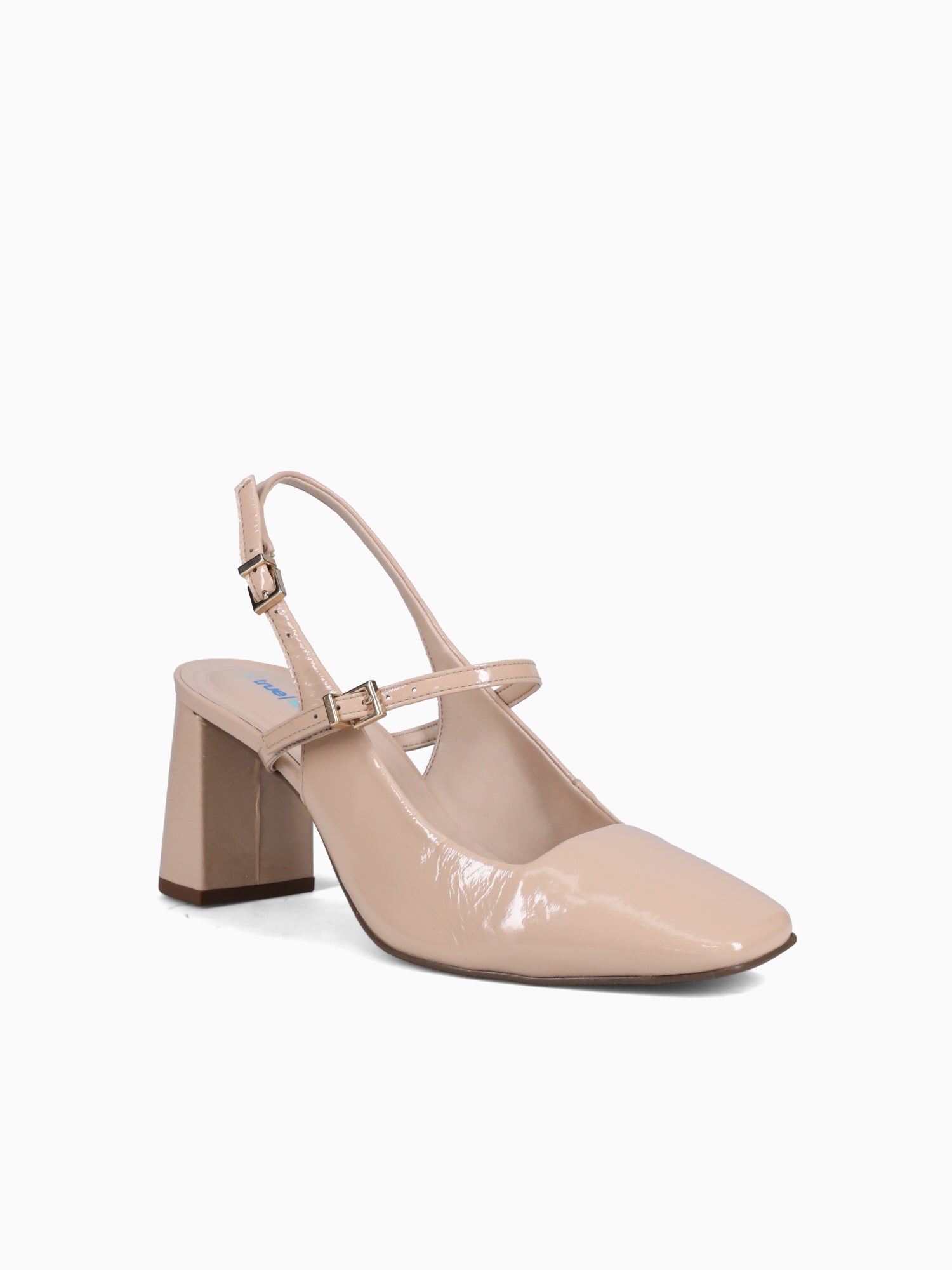 Frances Sand Crinkle Pat Natural / 5 / M