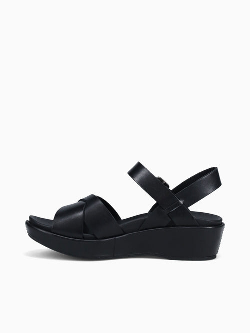 Myrna Black Leather Black / 5 / M