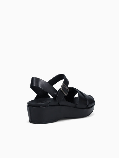Myrna Black Leather Black / 5 / M
