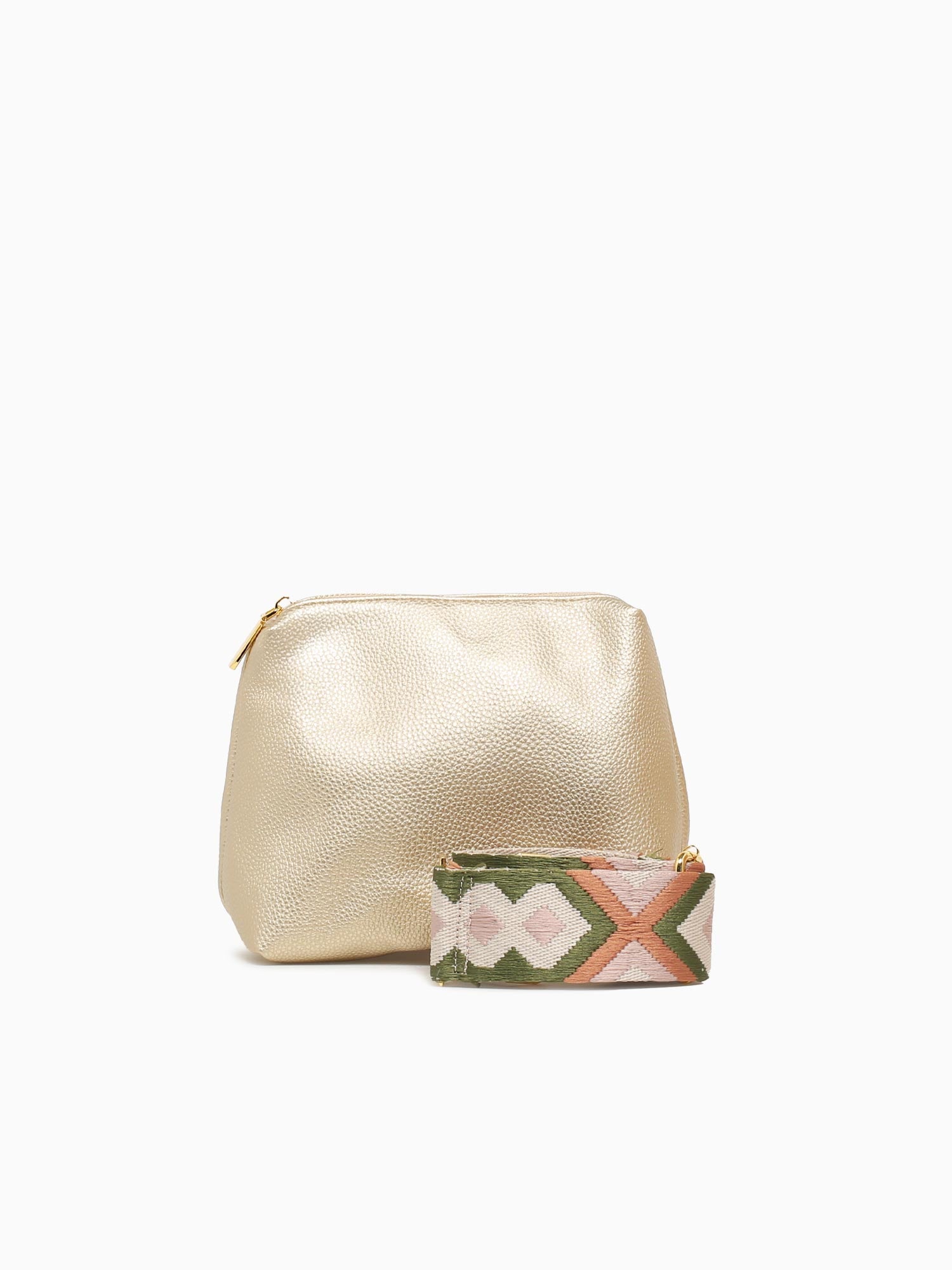 Tara Strap Tote Gold Gold