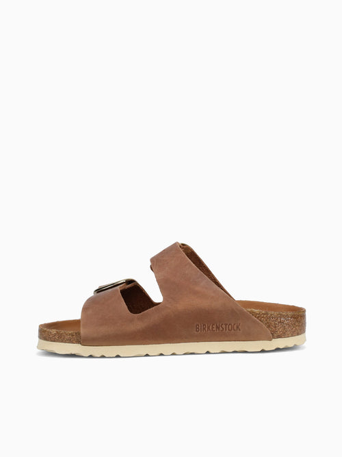 Arizona Big Buckle Cognac Oiled Leather Cognac / 36 / M