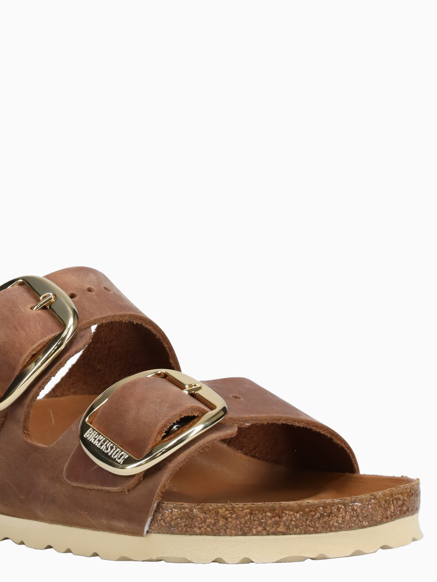 Arizona Big Buckle Cognac Oiled Leather Cognac / 36 / M