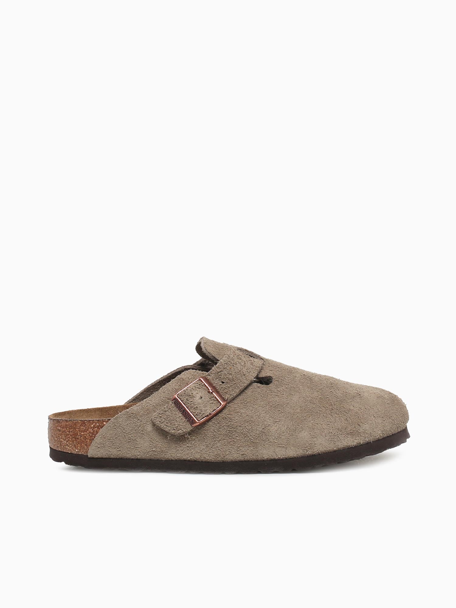 Boston Soft Footbed Taupe Suede Taupe / 40 / M