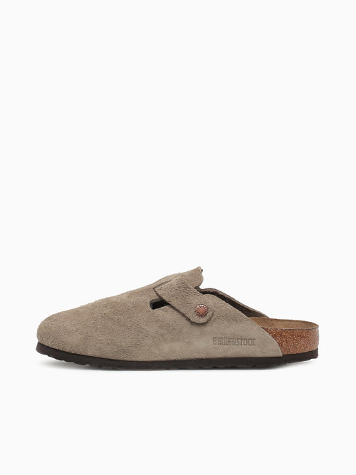 Boston Soft Footbed Taupe Suede Taupe / 40 / M