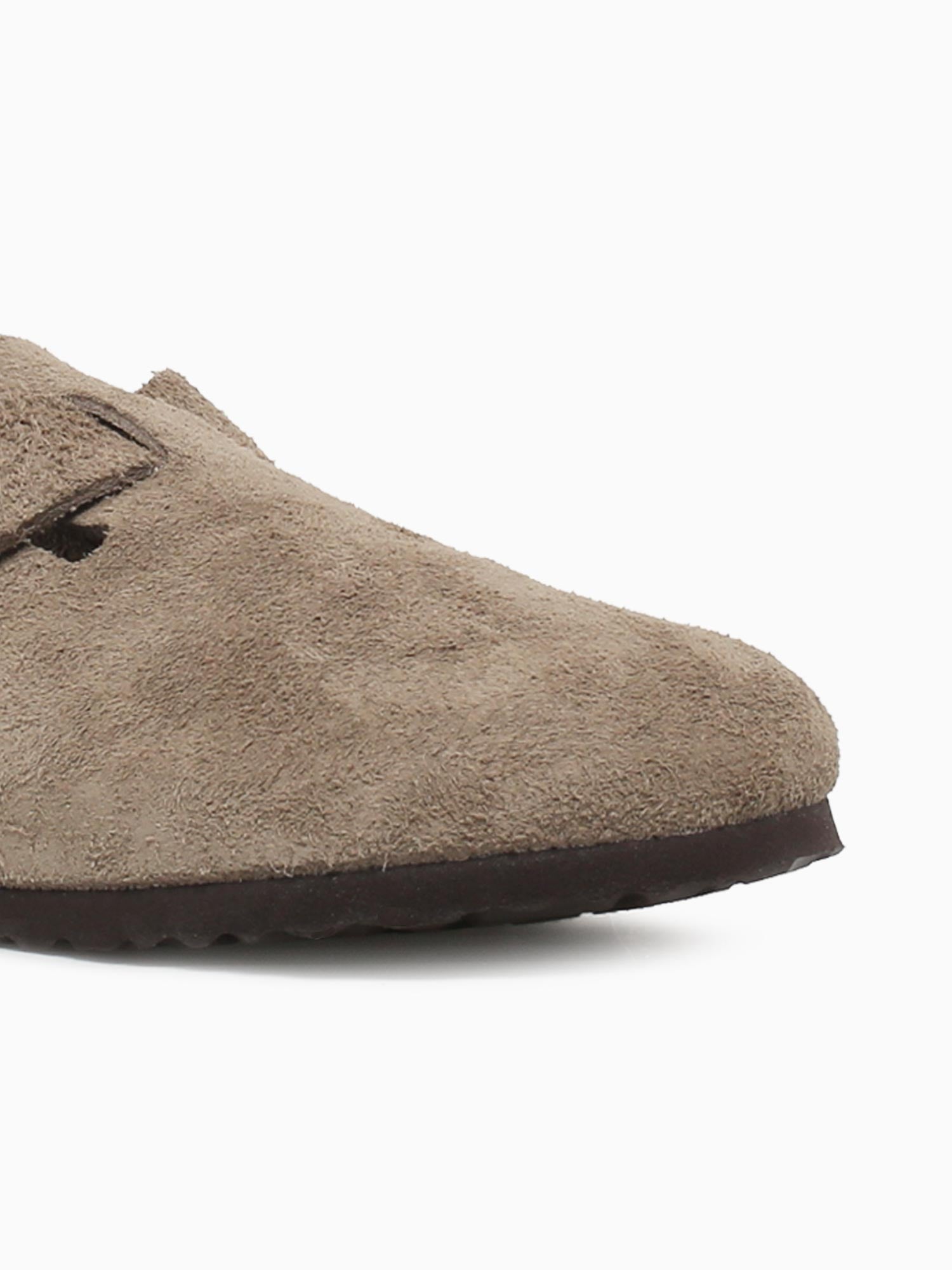 Boston Soft Footbed Taupe Suede Taupe / 40 / M