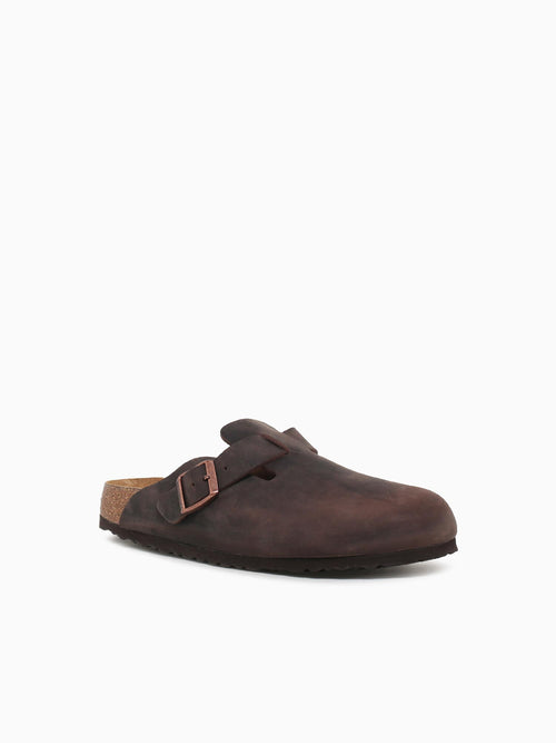 Boston Soft Footbed Habana Oiled Leather Tan / 40 / M