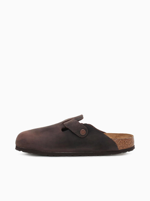Boston Soft Footbed Habana Oiled Leather Tan / 40 / M