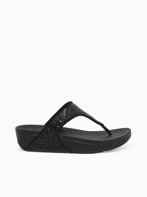 Lulu Glitter Black Glitter Black / 5 / M