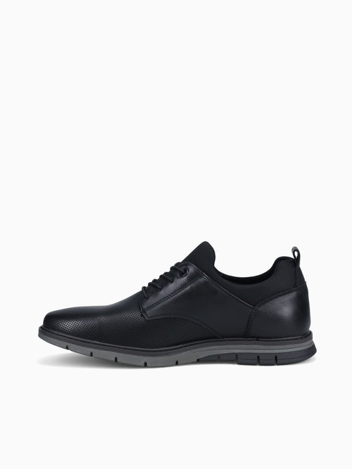Diego Black Eco Leather Black / 7 / M