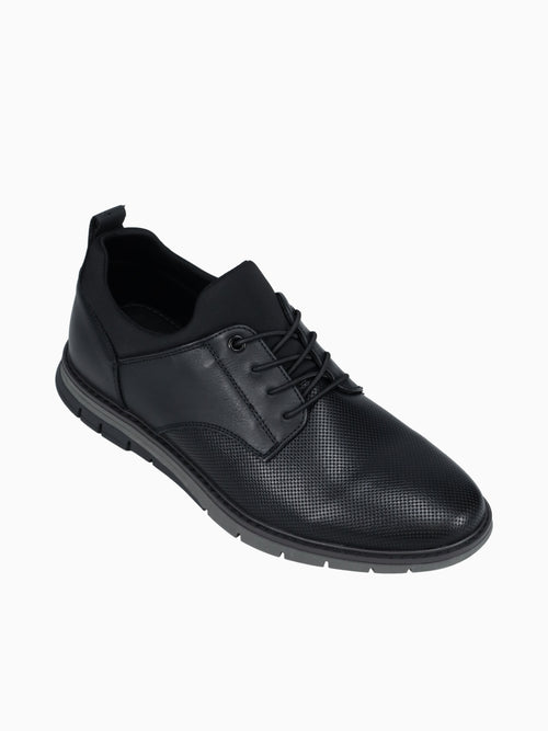 Diego Black Eco Leather Black / 7 / M