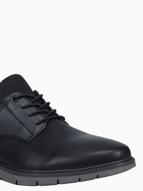 Diego Black Eco Leather Black / 7 / M