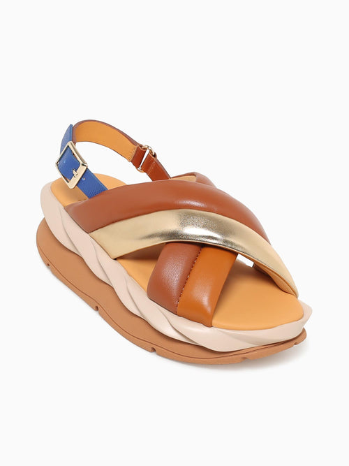 Mellow Mela Tan Leather Tan / 36 / M