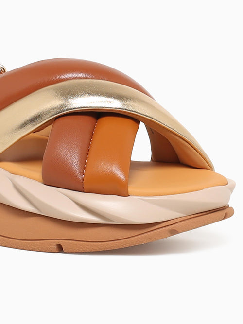 Mellow Mela Tan Leather Tan / 36 / M