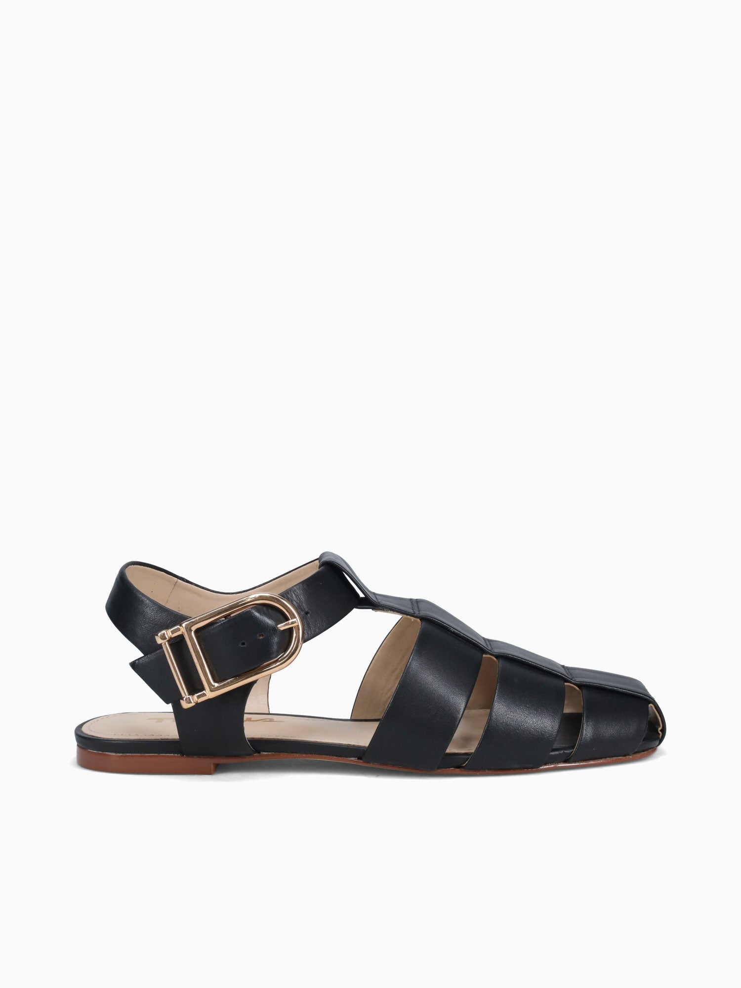Chiara Black Leather Black / 5 / M