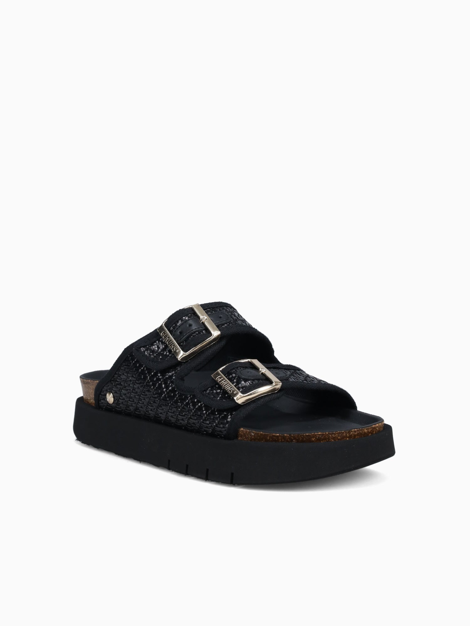 Hawai Black Raffia Black / 36 / M