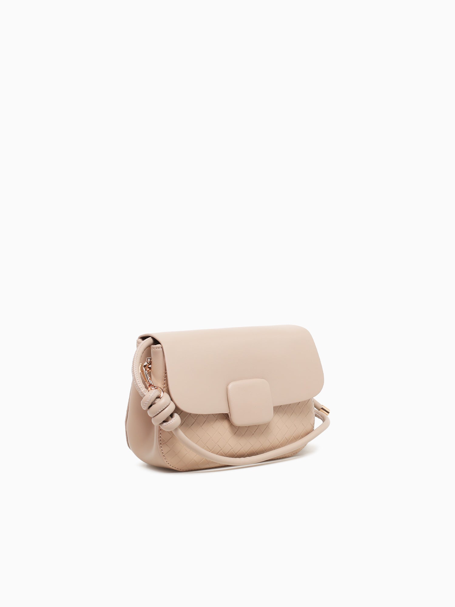Elle Flap Crossbody Taupe Taupe