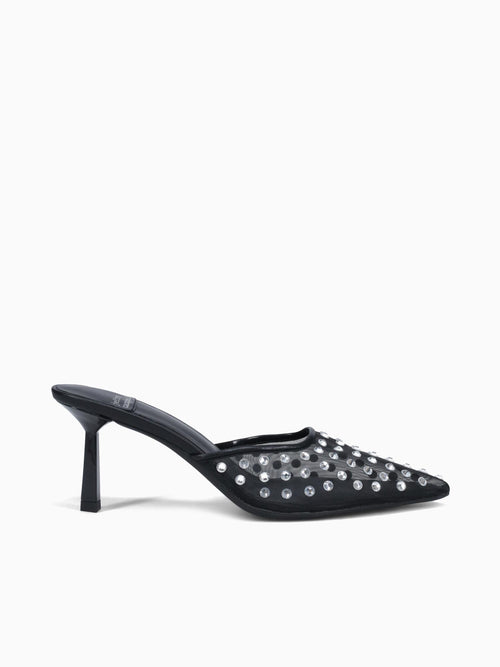 Romanceme Black Mesh Black / 5 / M