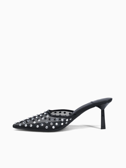 Romanceme Black Mesh Black / 5 / M