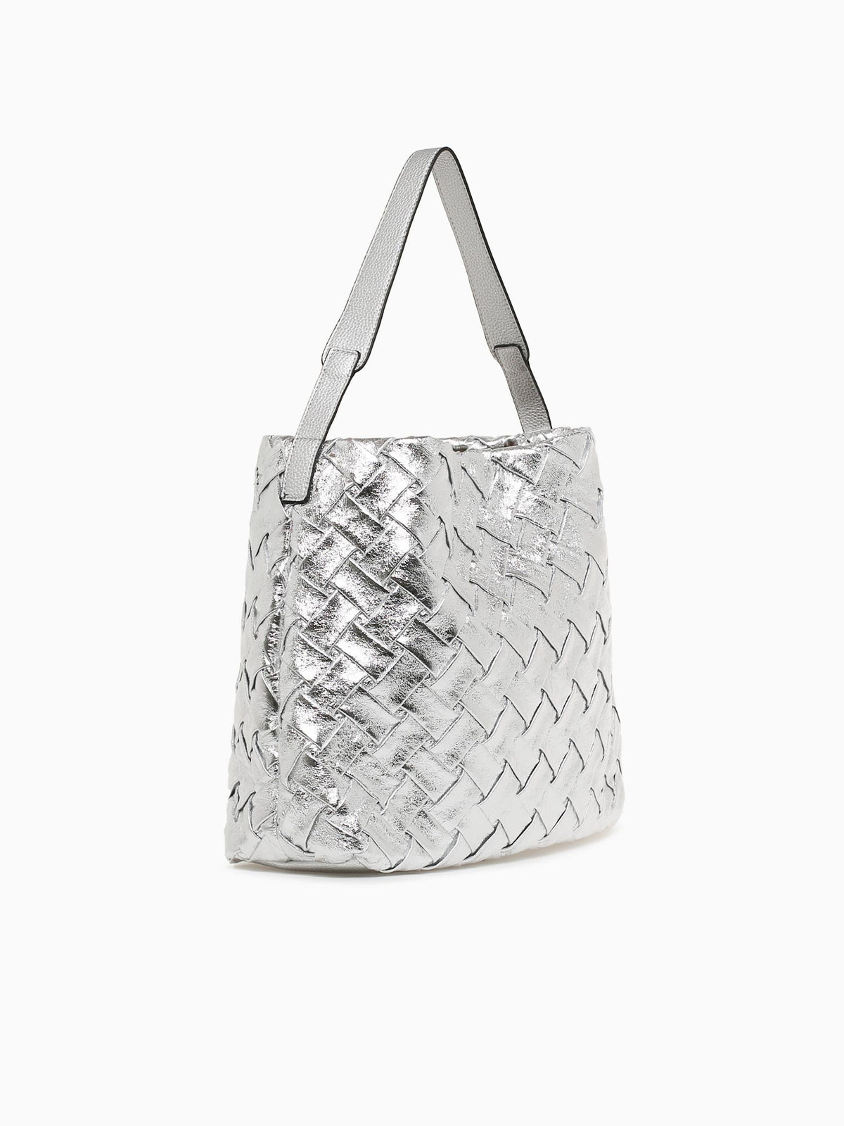 Callie Shoulder Bag Silver Silver