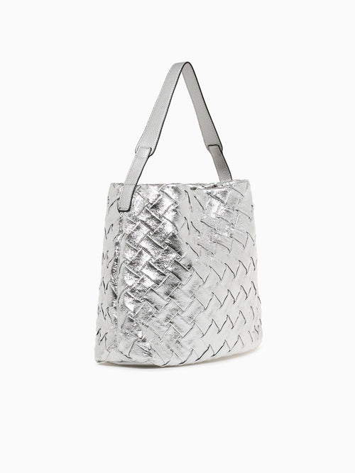 Callie Shoulder Bag Silver Silver