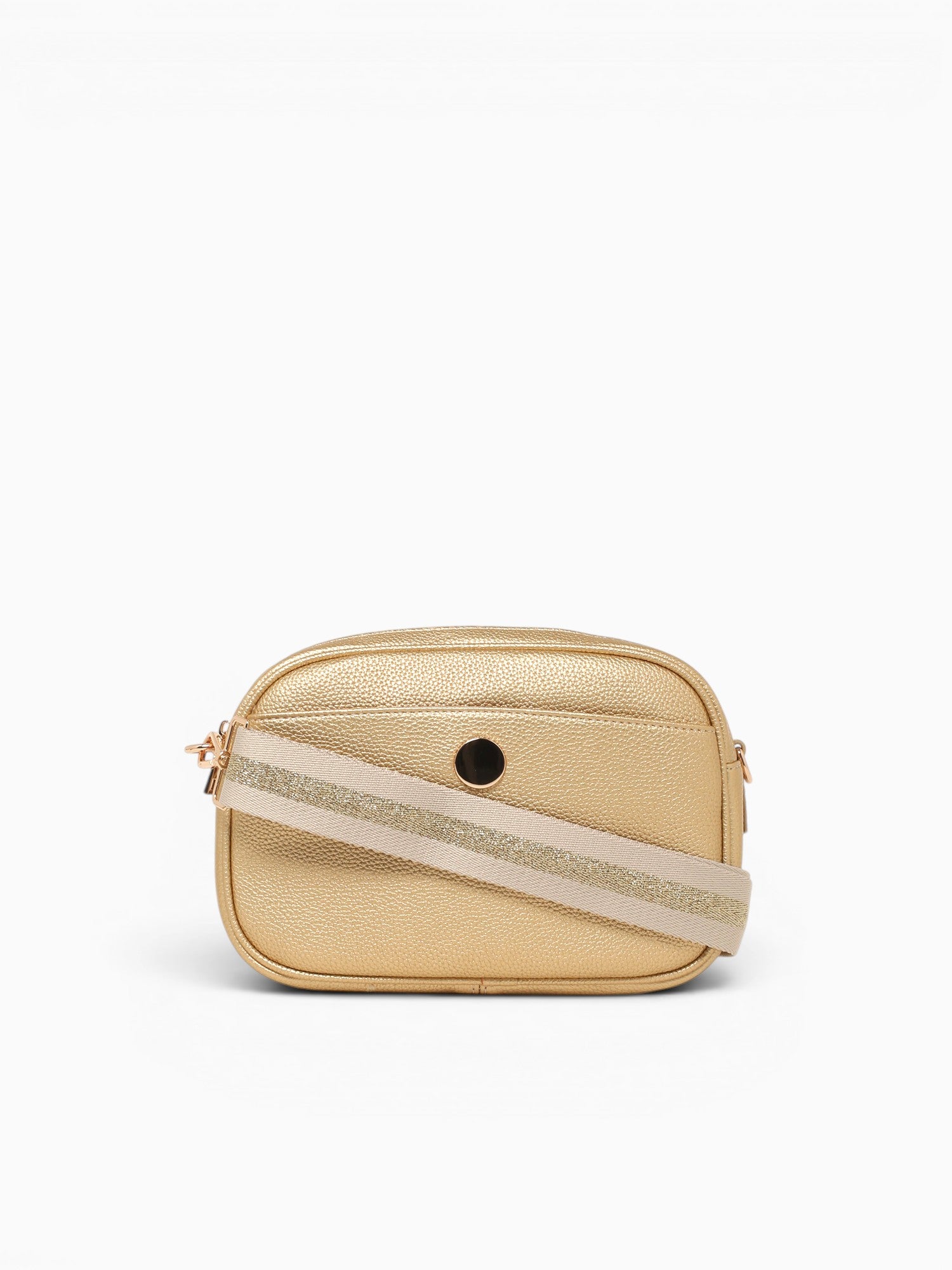 Button Crossbag Gold