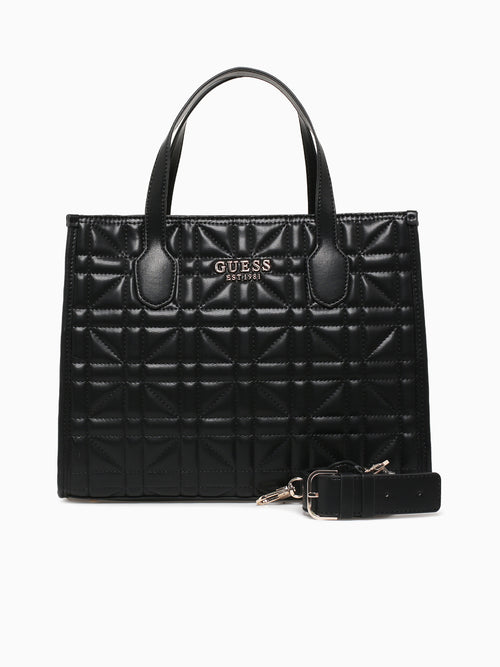Silvana 2 Comp Tote Bla 001 Black