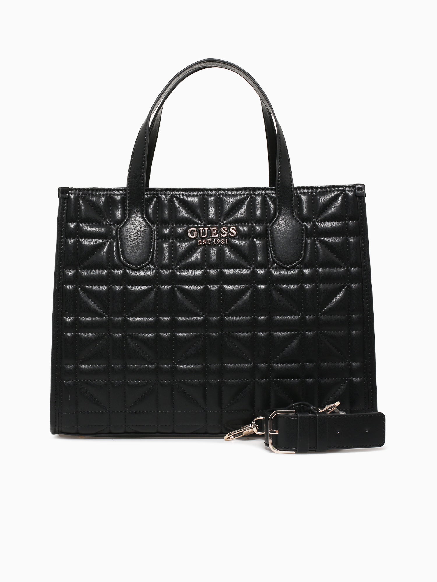 Silvana 2 Comp Tote Bla 001 Black