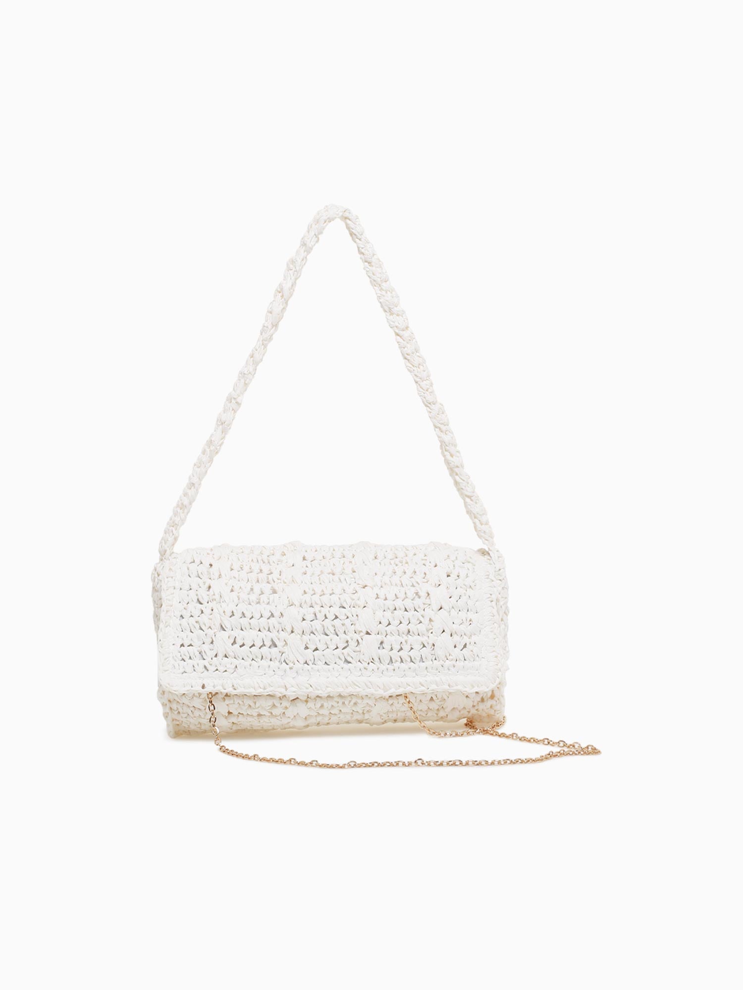Anika Shoulder Bag White White