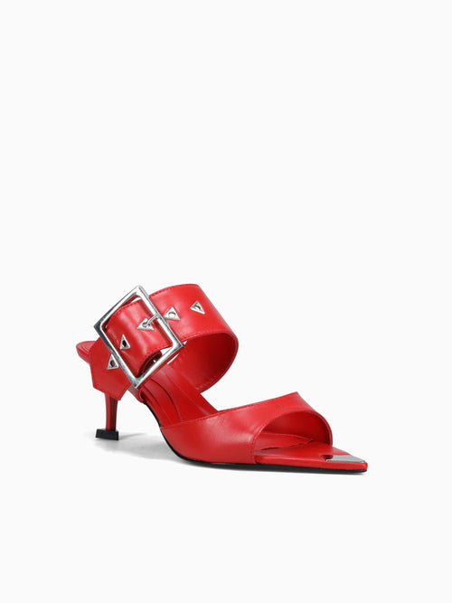 Leila Flame Scarlet Delux Nappa Red / 5 / M