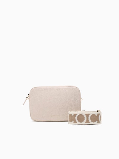 Tebe Crossbody Lambskin White White