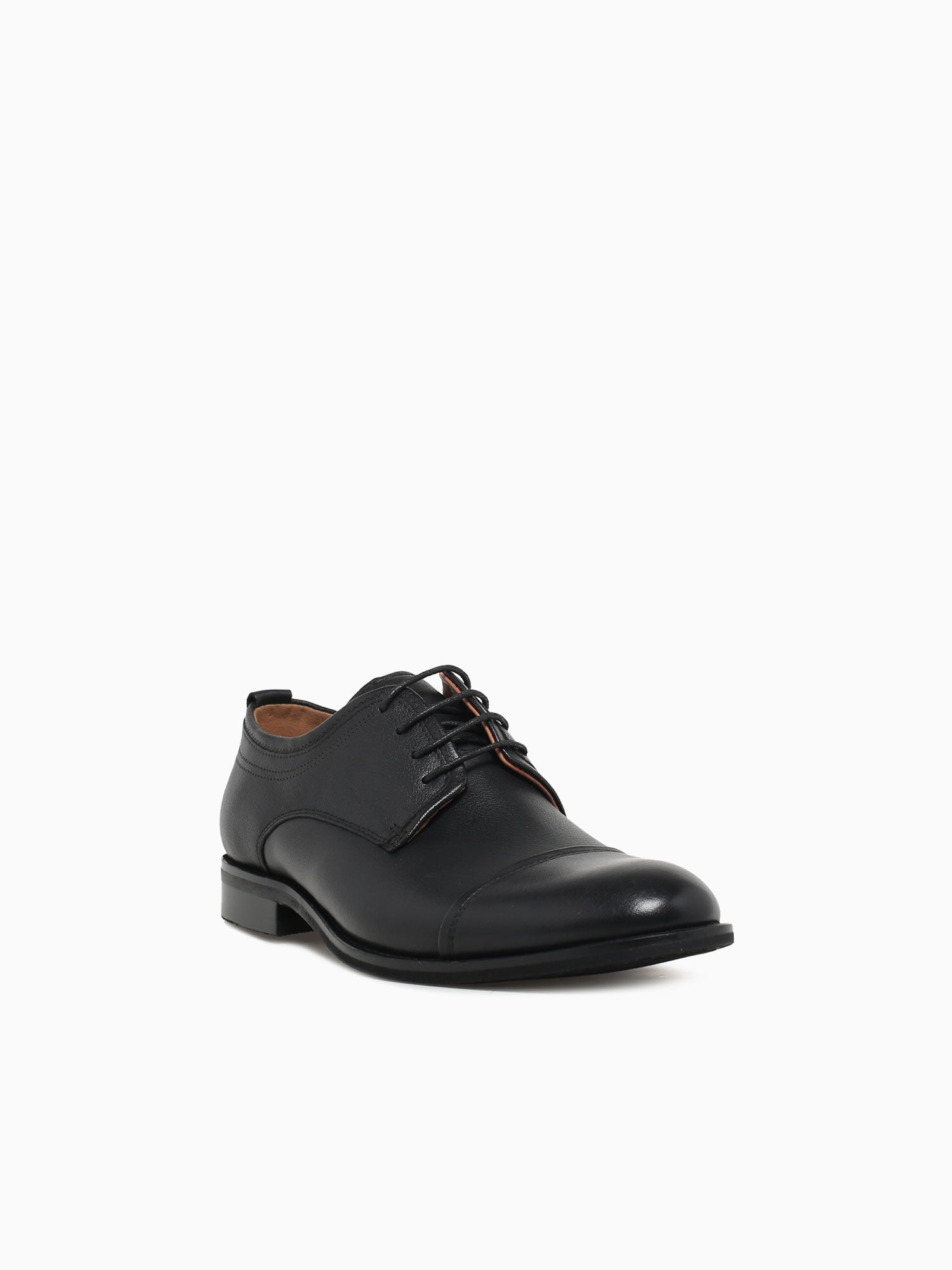 Cillian Black Soft Tumbled Leather Black / 7 / M