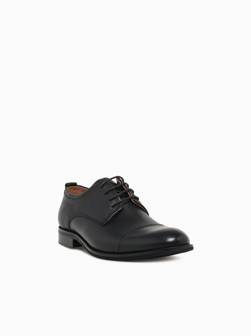 Cillian Black Soft Tumbled Leather Black / 7 / M