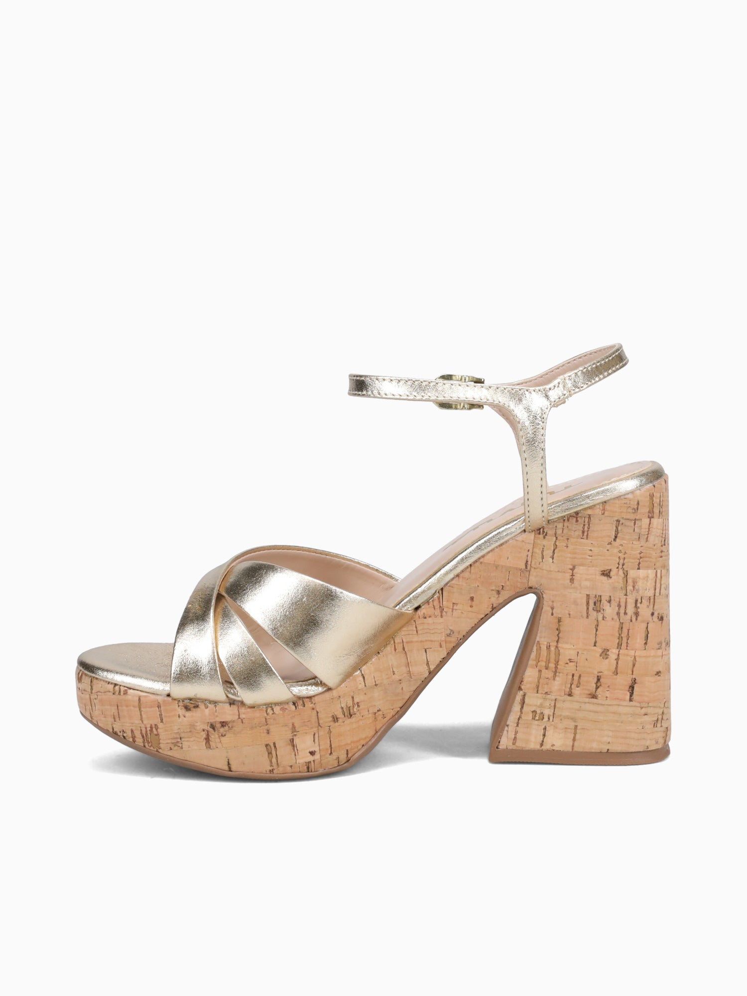 Ilse Champagne Crystal Leather Champagne / 5 / M