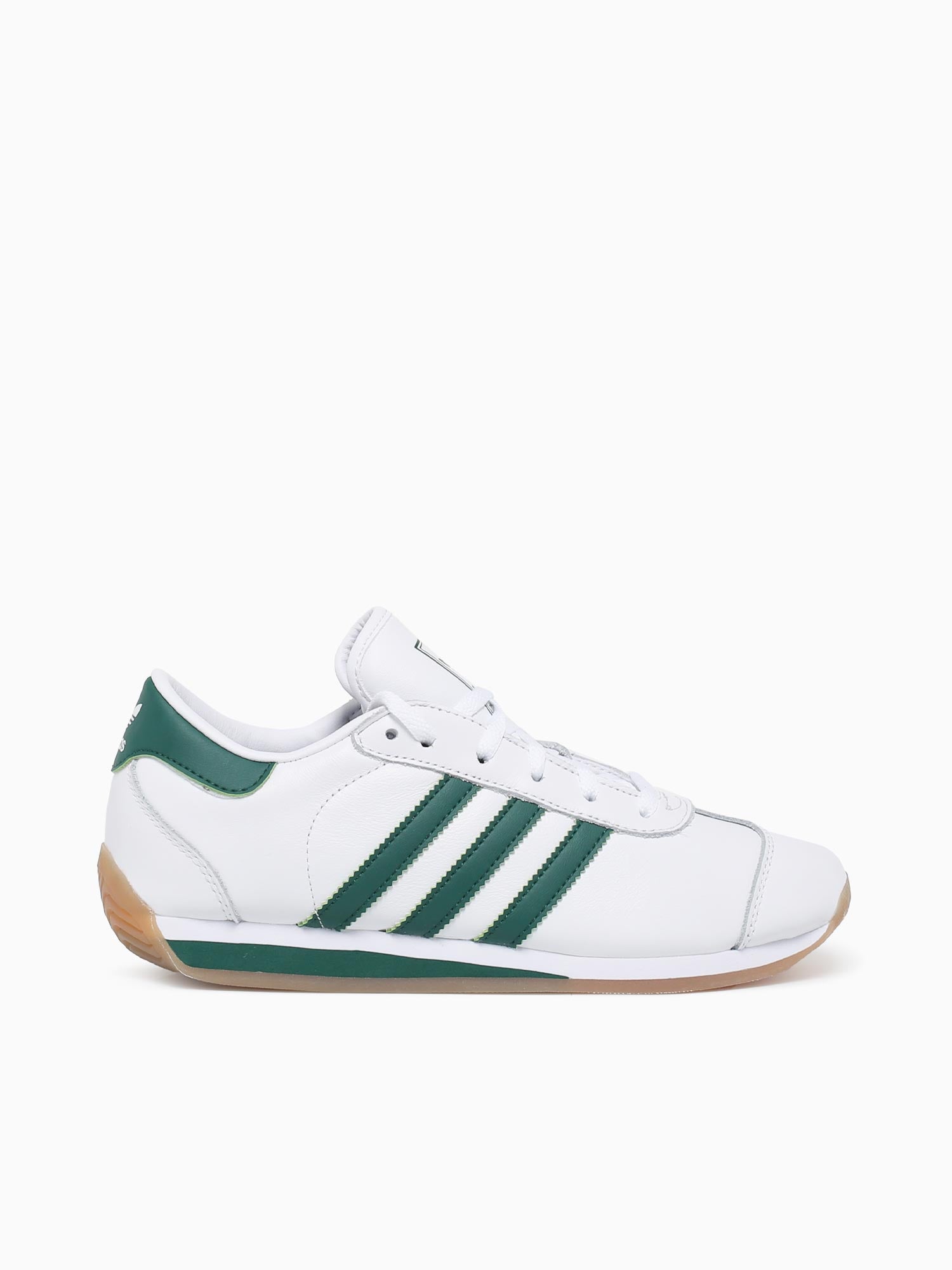 Country II White Green Leather Green / 5 / M