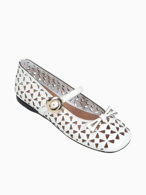 Halley Branco Verniz Show White / 5 / M