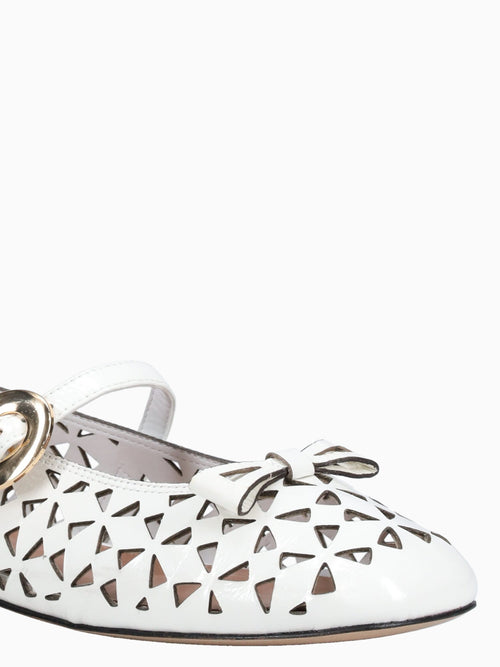 Halley Branco Verniz Show White / 5 / M