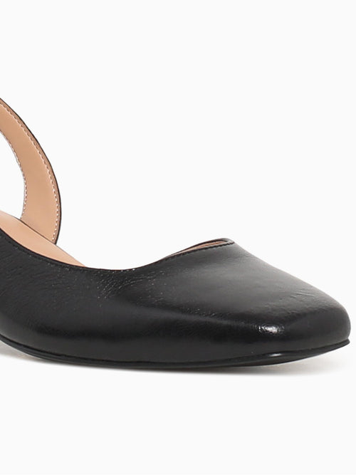 Jayla Black Leather Black / 5 / M