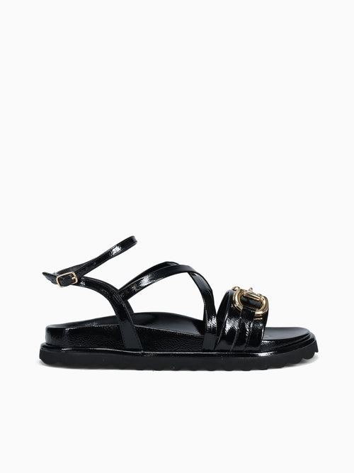 Zaib Black Glossy Patent Black / 5 / M